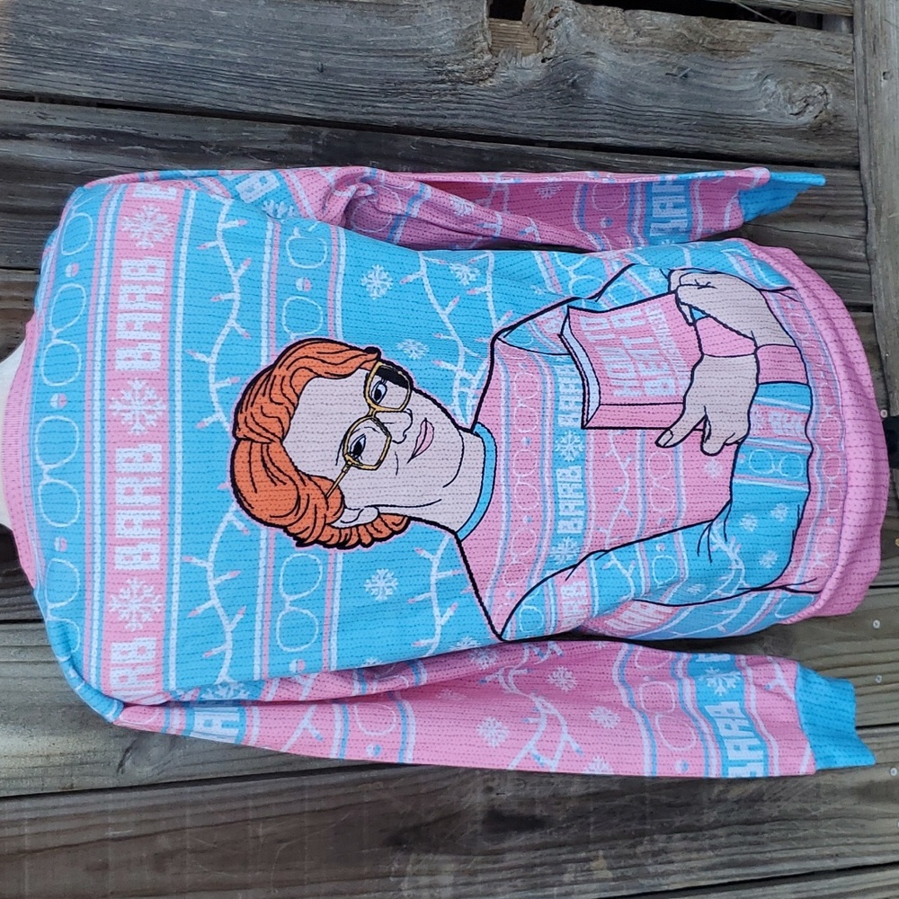 Beloved Stranger Things Barb Christmas Sweater Pi… - image 4